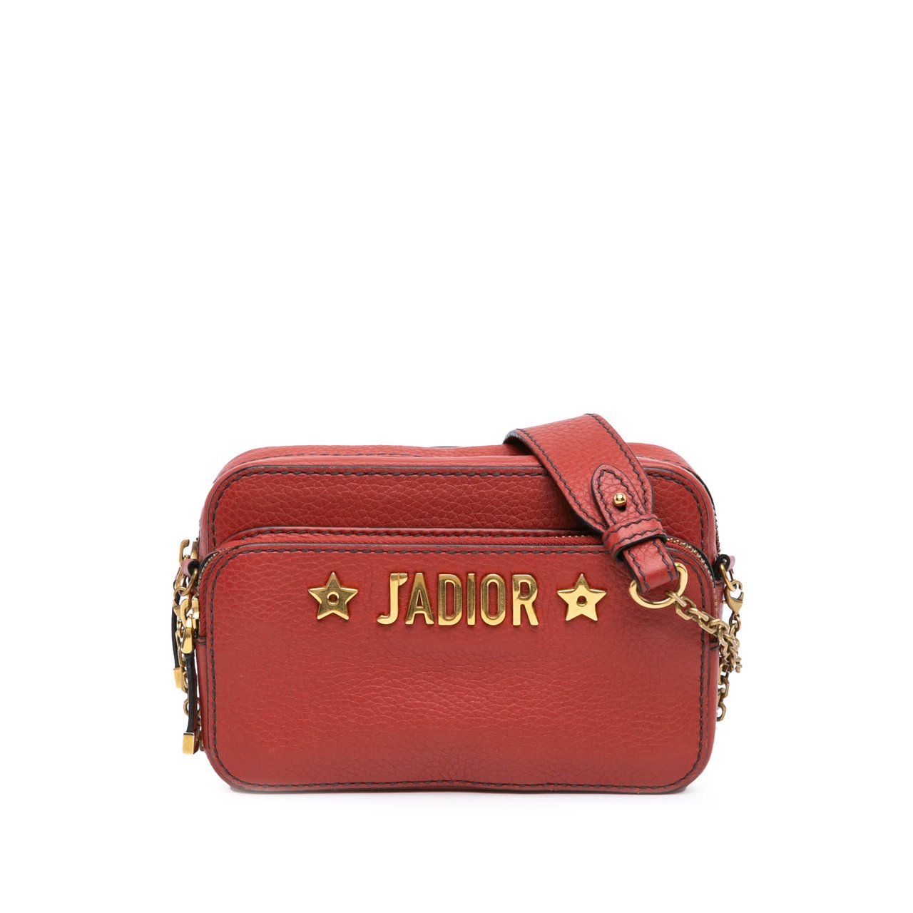 Dior Leather JAdior Camera Bag Rood