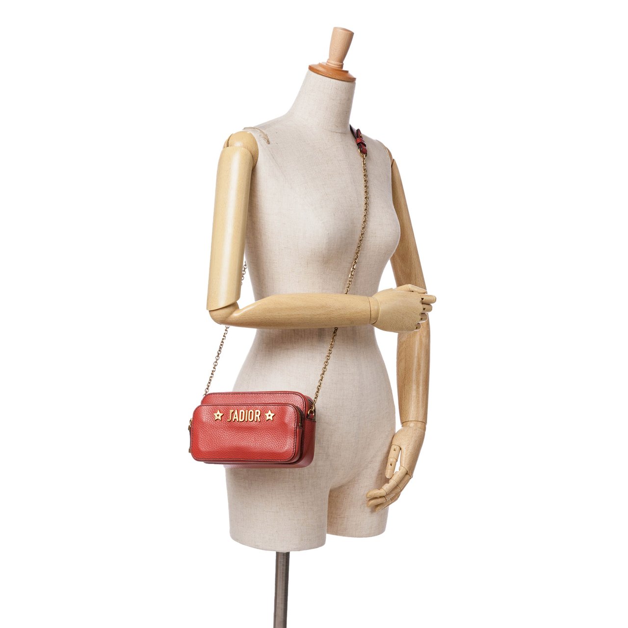 Dior Leather JAdior Camera Bag Rood