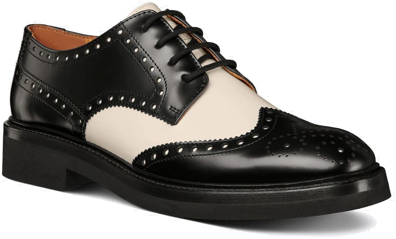 Dior Dior Leather Derbies Zwart
