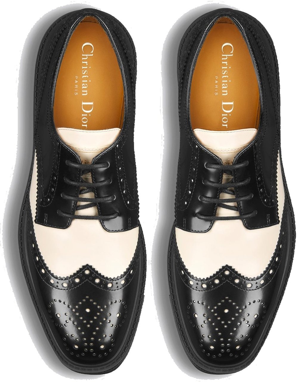 Dior Dior Leather Derbies Zwart