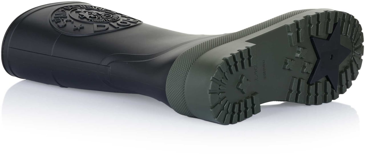 Dior Dior Gummistiefel schwarz Zwart