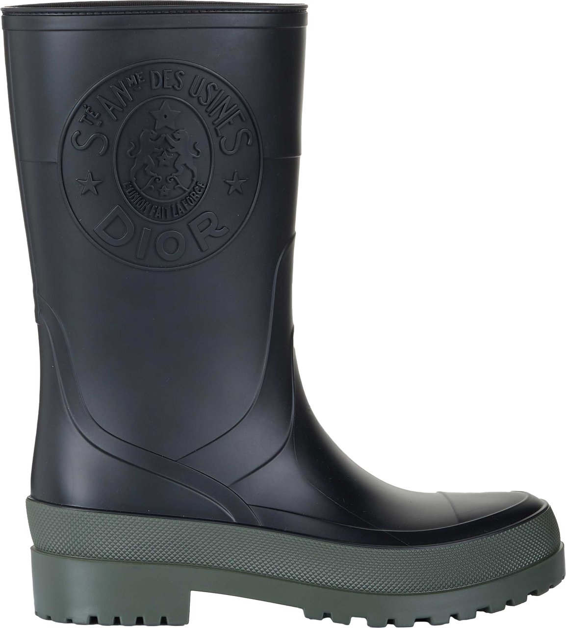 Dior Dior Gummistiefel schwarz Zwart