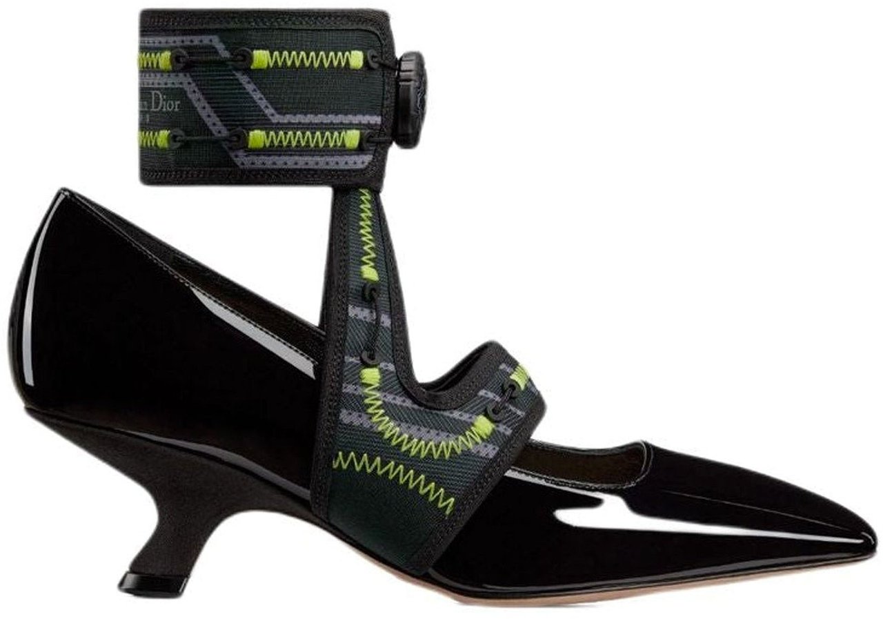 Dior Dior 62-22 Leather Pumps Zwart