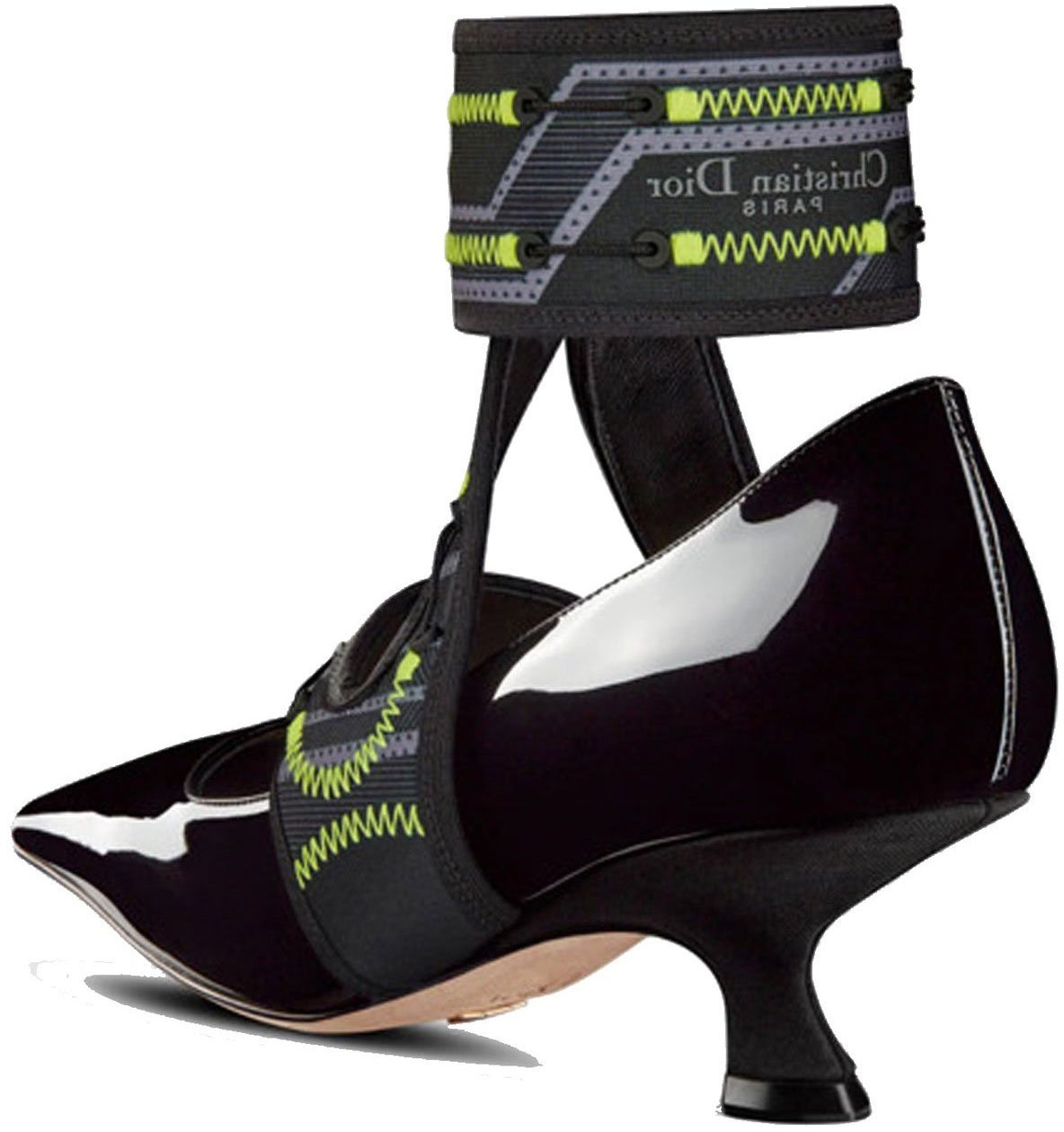 Dior Dior 62-22 Leather Pumps Zwart