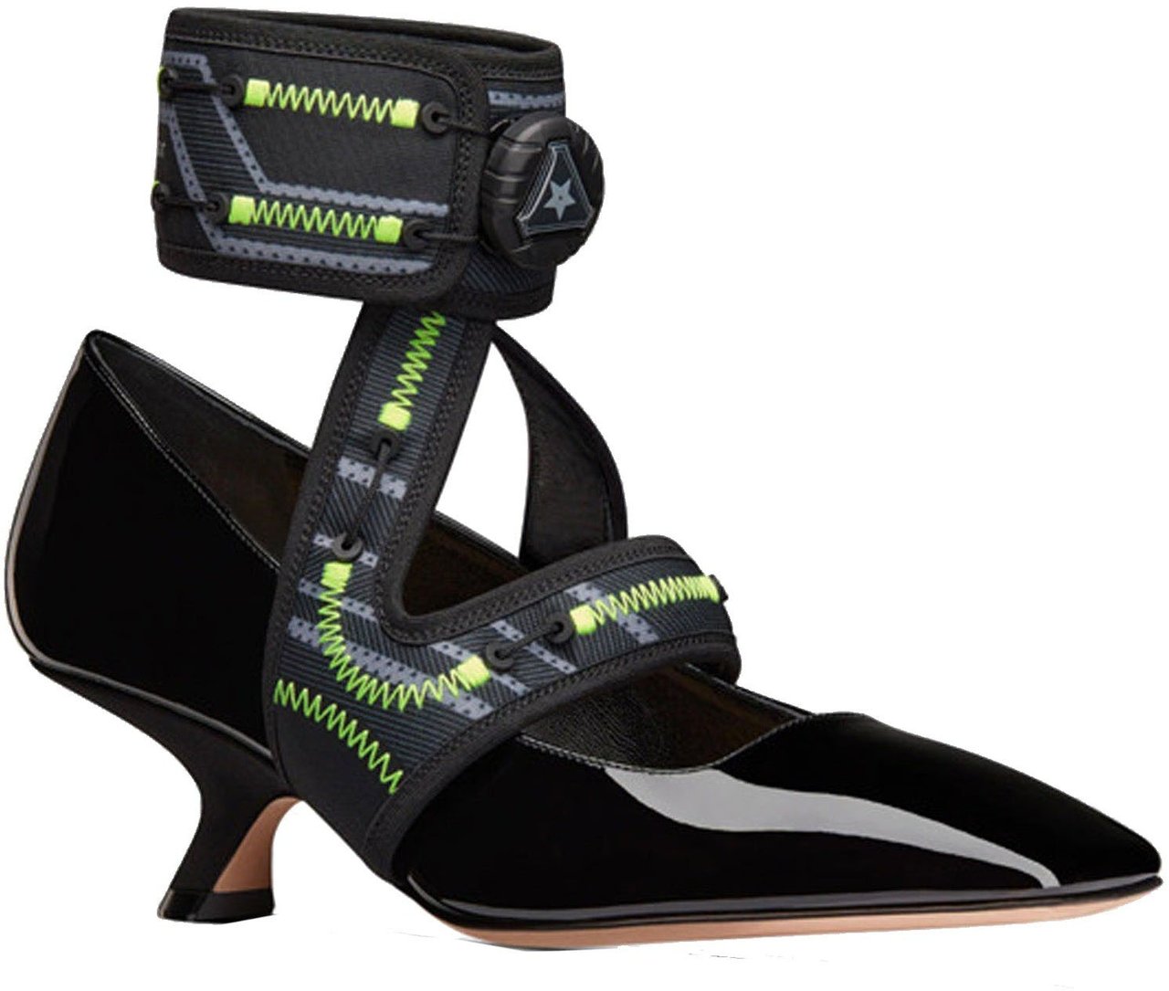Dior Dior 62-22 Leather Pumps Zwart