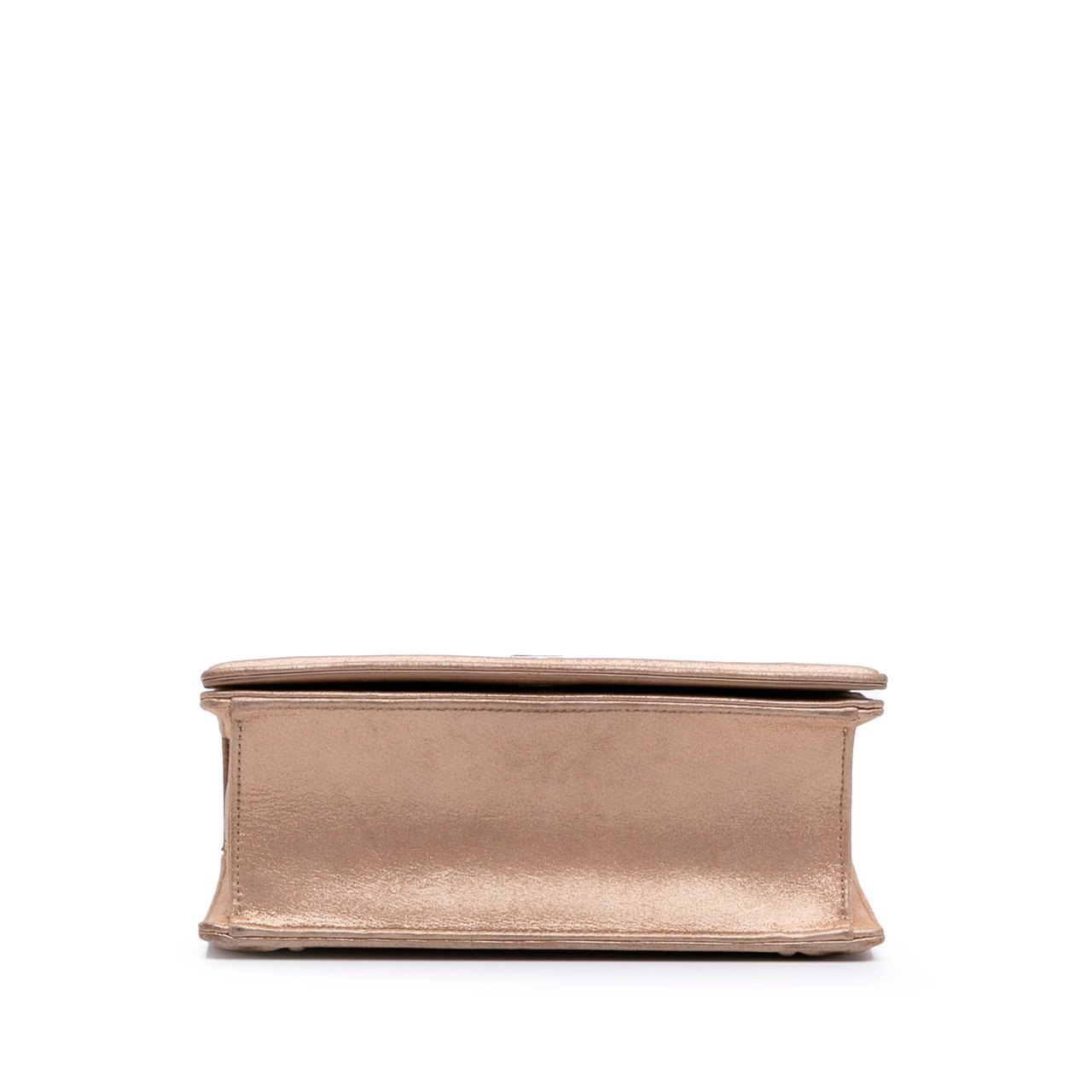 Dior Small Iridescent Lambskin Diorama Flap Goud