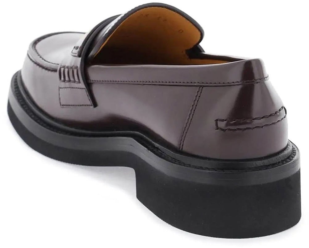 Dior Dior Leather Loafers Bruin