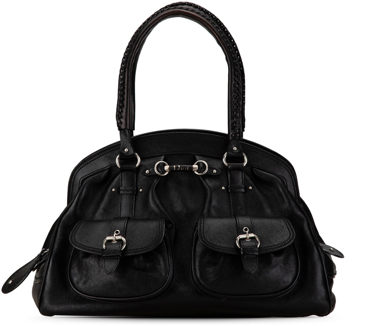 Dior Large Calfskin My Dior Frame Handbag Zwart