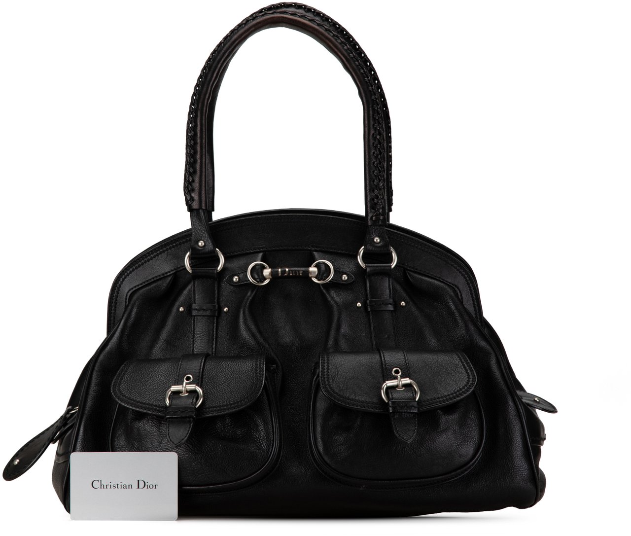 Dior Large Calfskin My Dior Frame Handbag Zwart