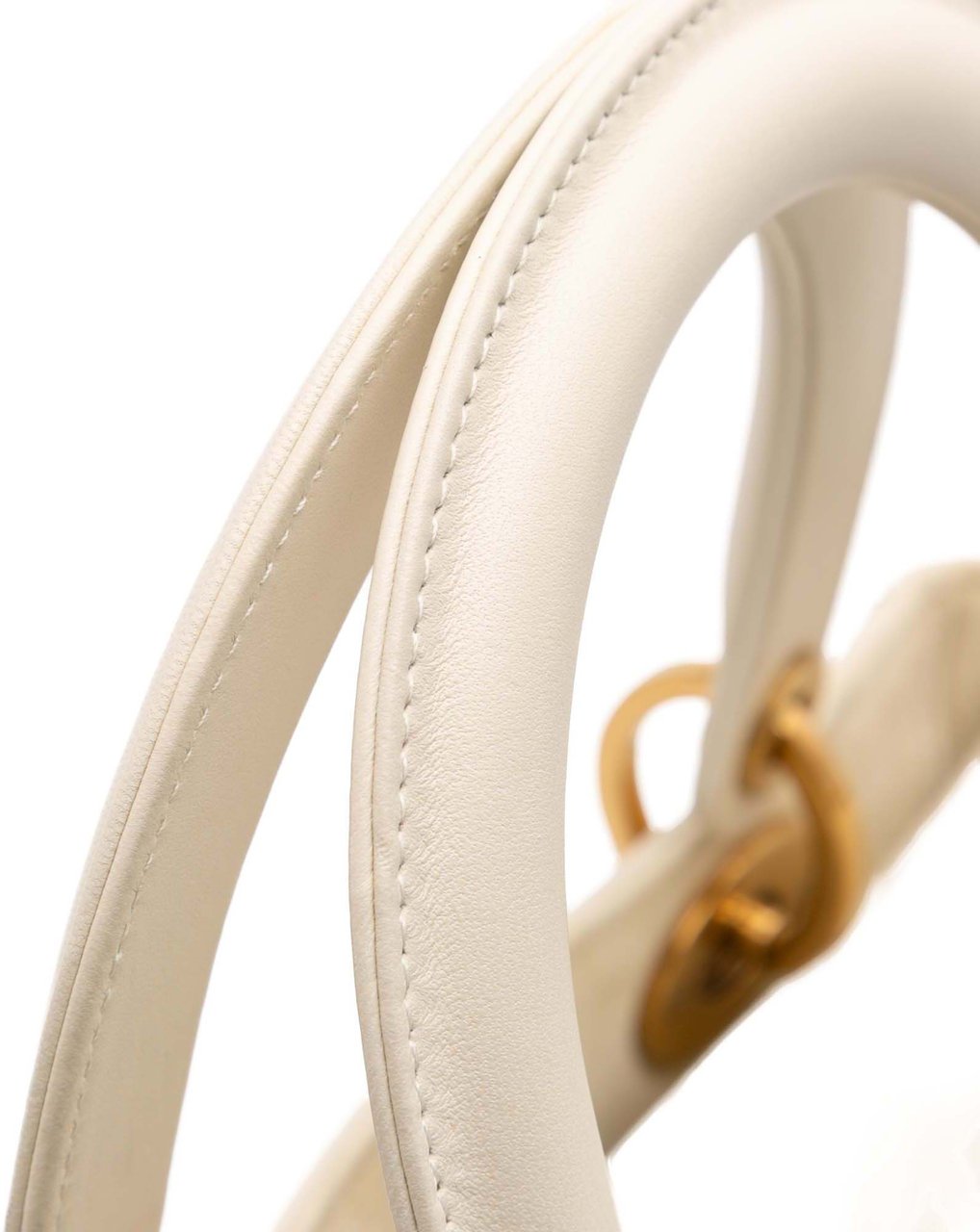 Dior Medium Calfskin Embroidered Astrology Lady Dior Bruin