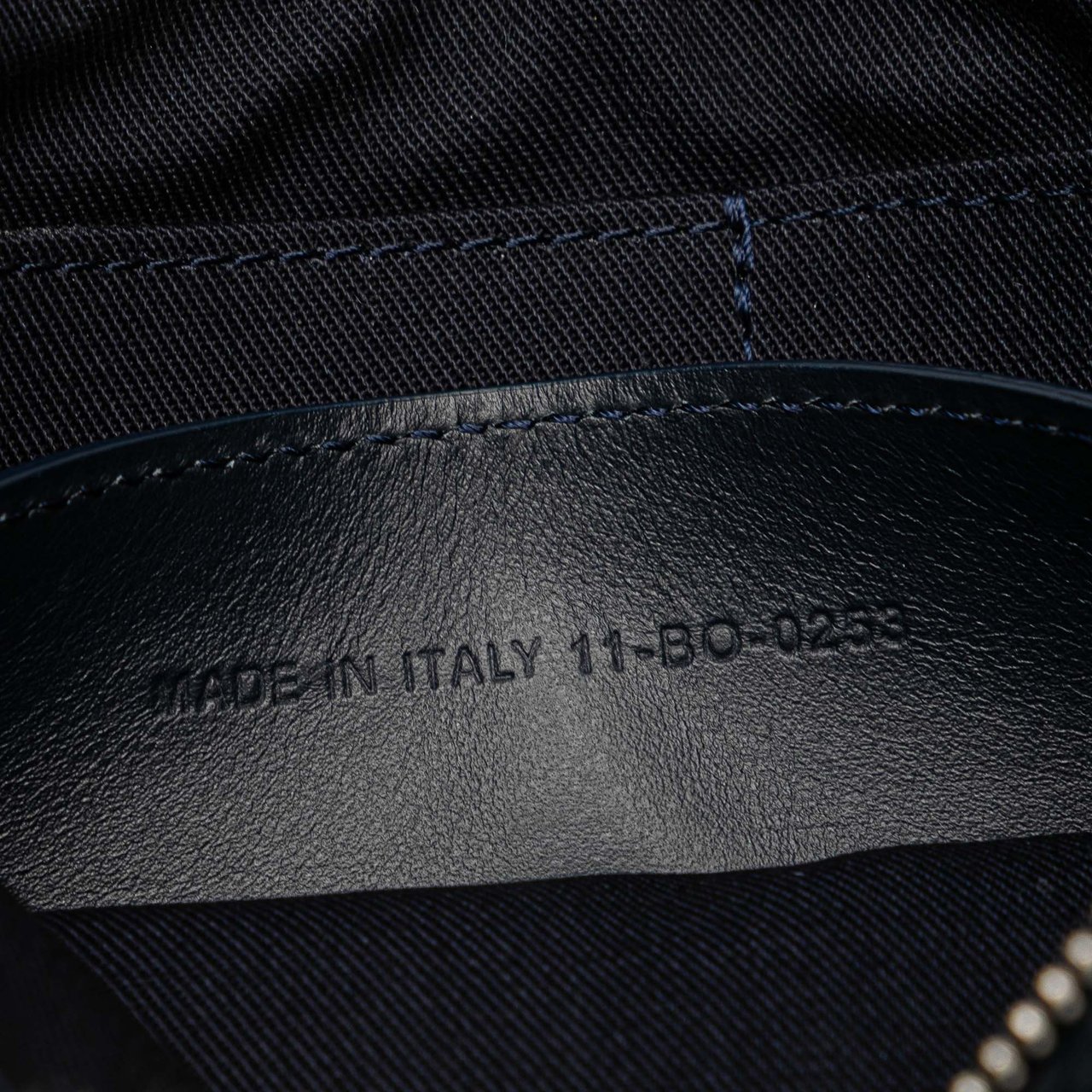 Dior Oblique Denim Tears A5 Flat Pouch Blauw
