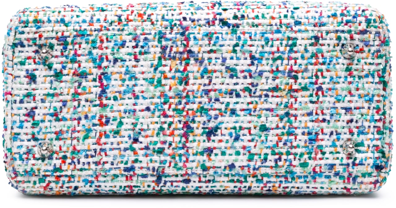 Dior Medium Tweed Lady Dior Blauw