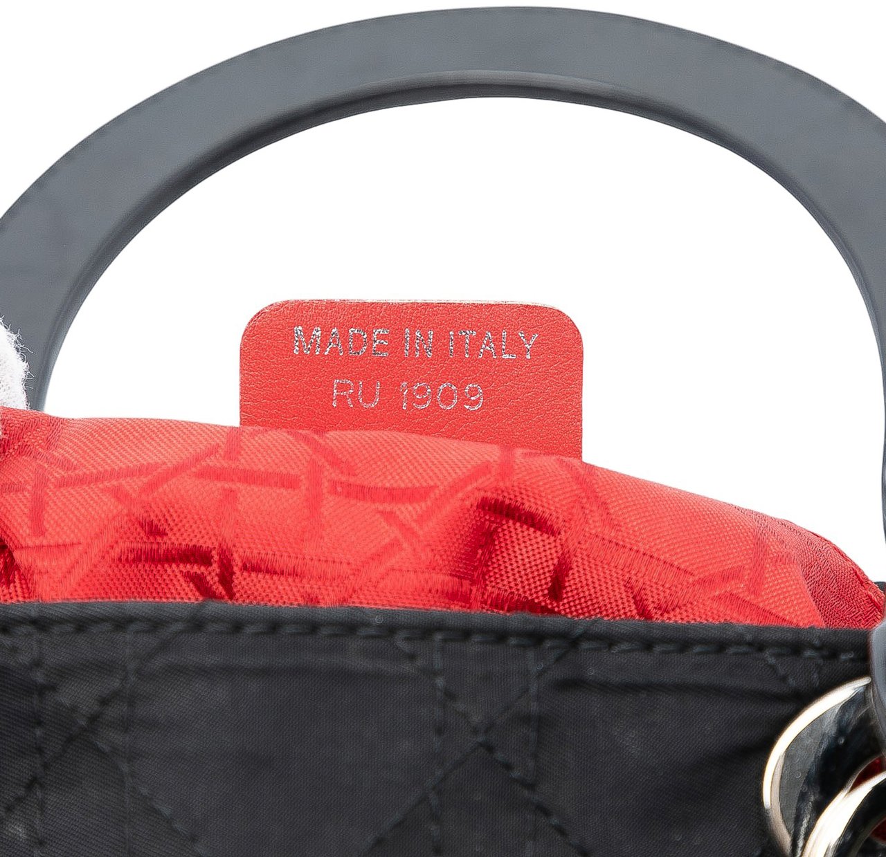 Dior Large Nylon Cannage Lady Dior Zwart