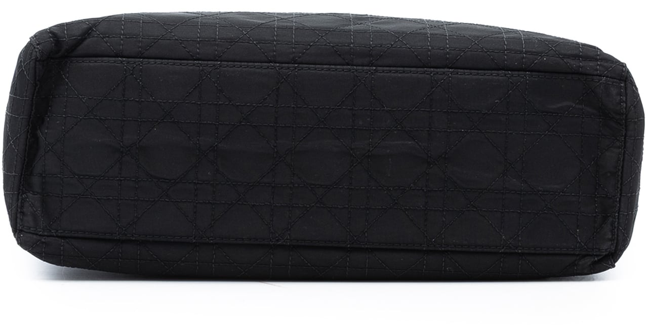 Dior Large Nylon Cannage Lady Dior Zwart