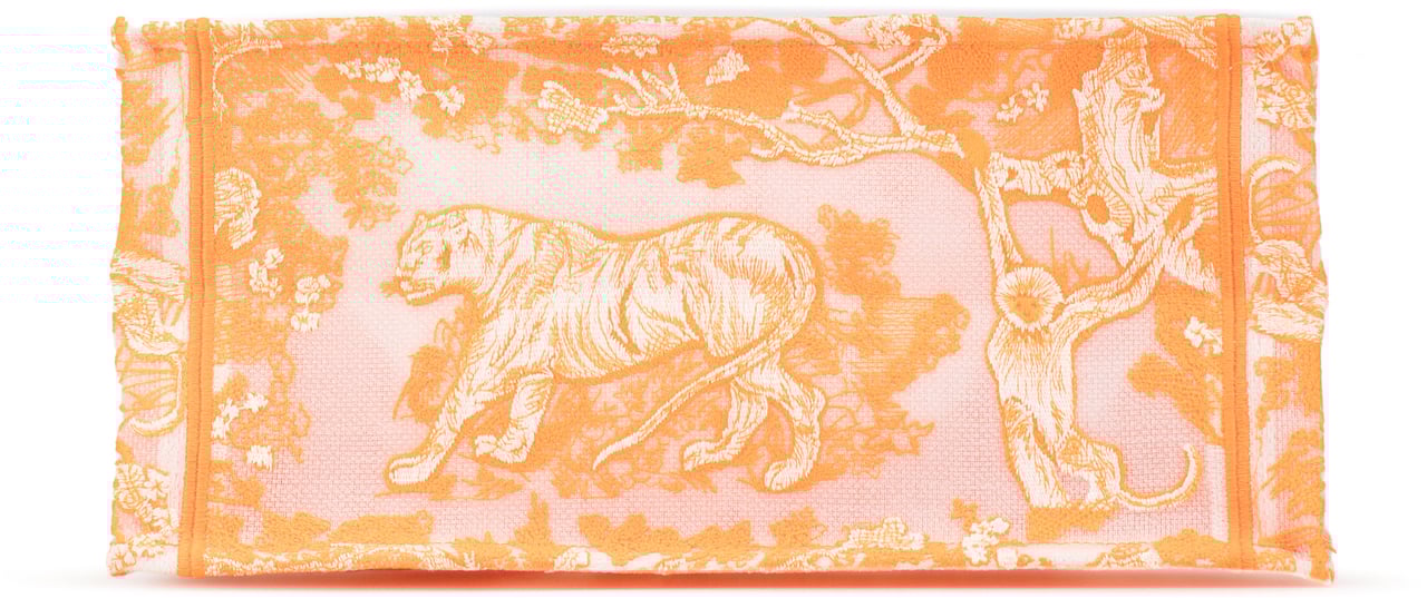 Dior Medium Toile de Jouy Book Tote Oranje