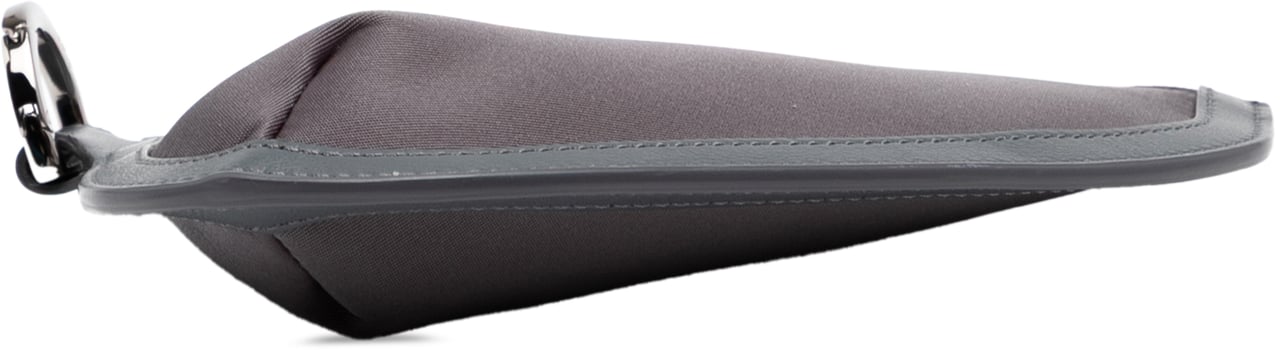 Dior Nylon Saddle Coin Pouch Grijs