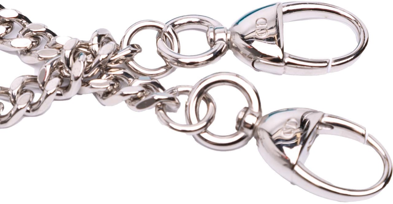 Dior Wang Guangle Medium PVC Technical Fabric Lady Dior Wit