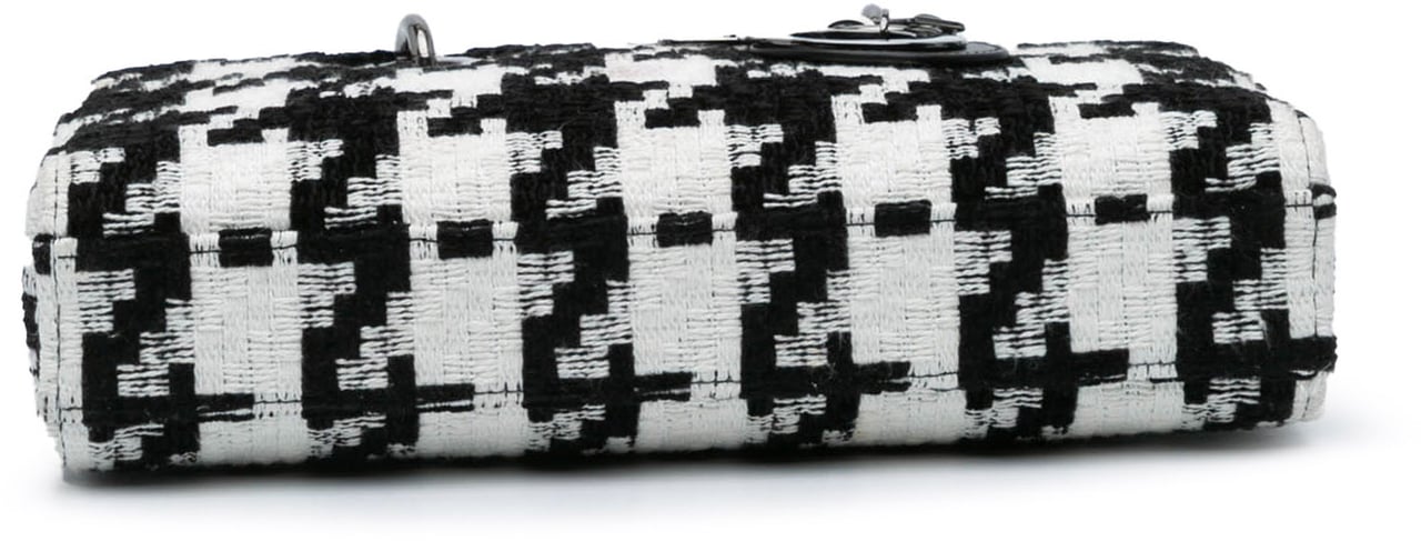 Dior Medium Canvas Macro Houndstooth Lady D Joy Zwart
