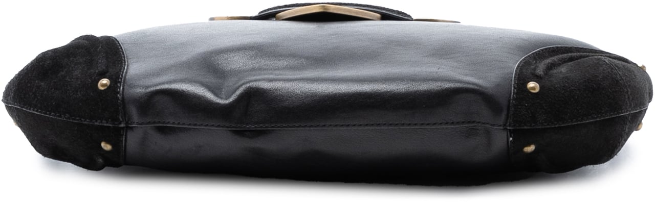 Dior Leather Jeanne Hobo Zwart