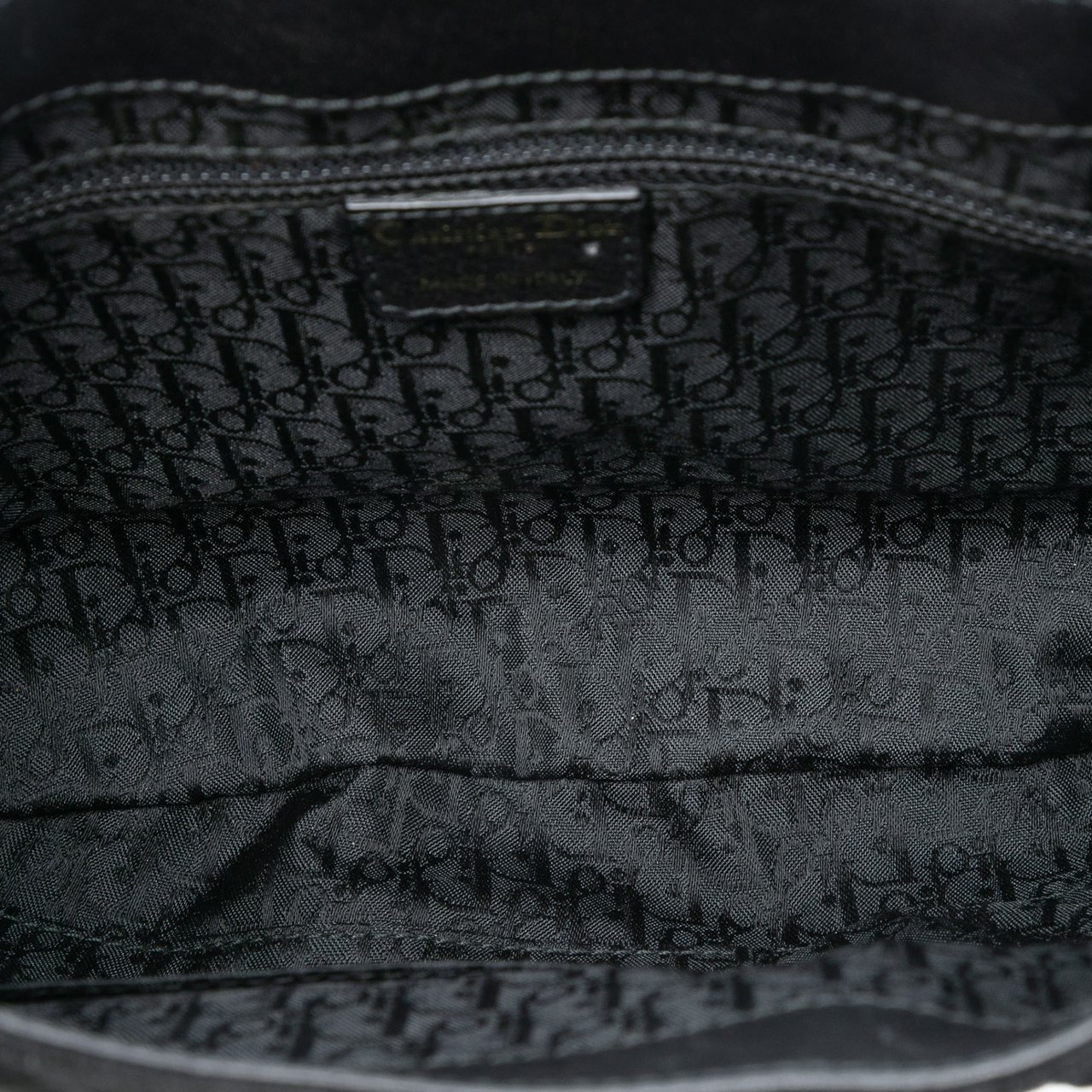 Dior Leather Jeanne Hobo Zwart