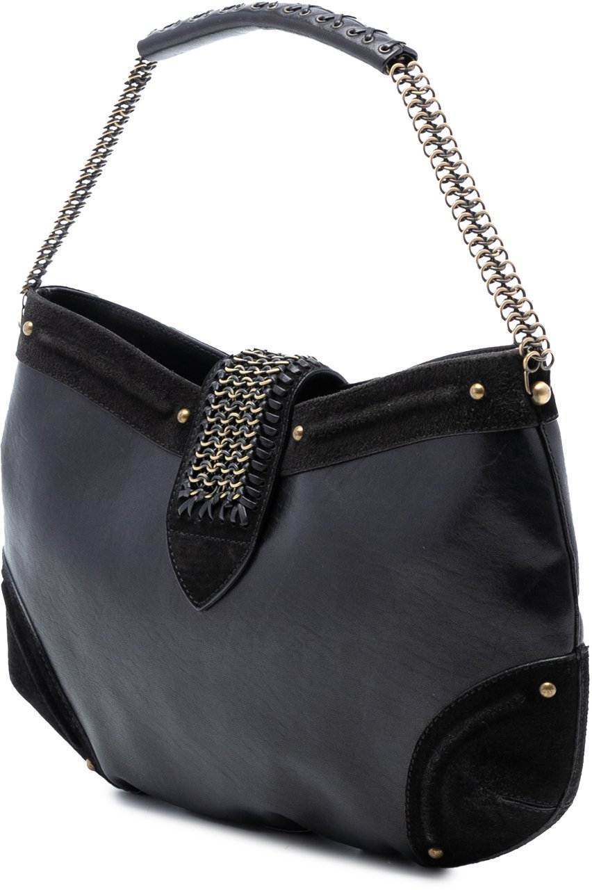 Dior Leather Jeanne Hobo Zwart