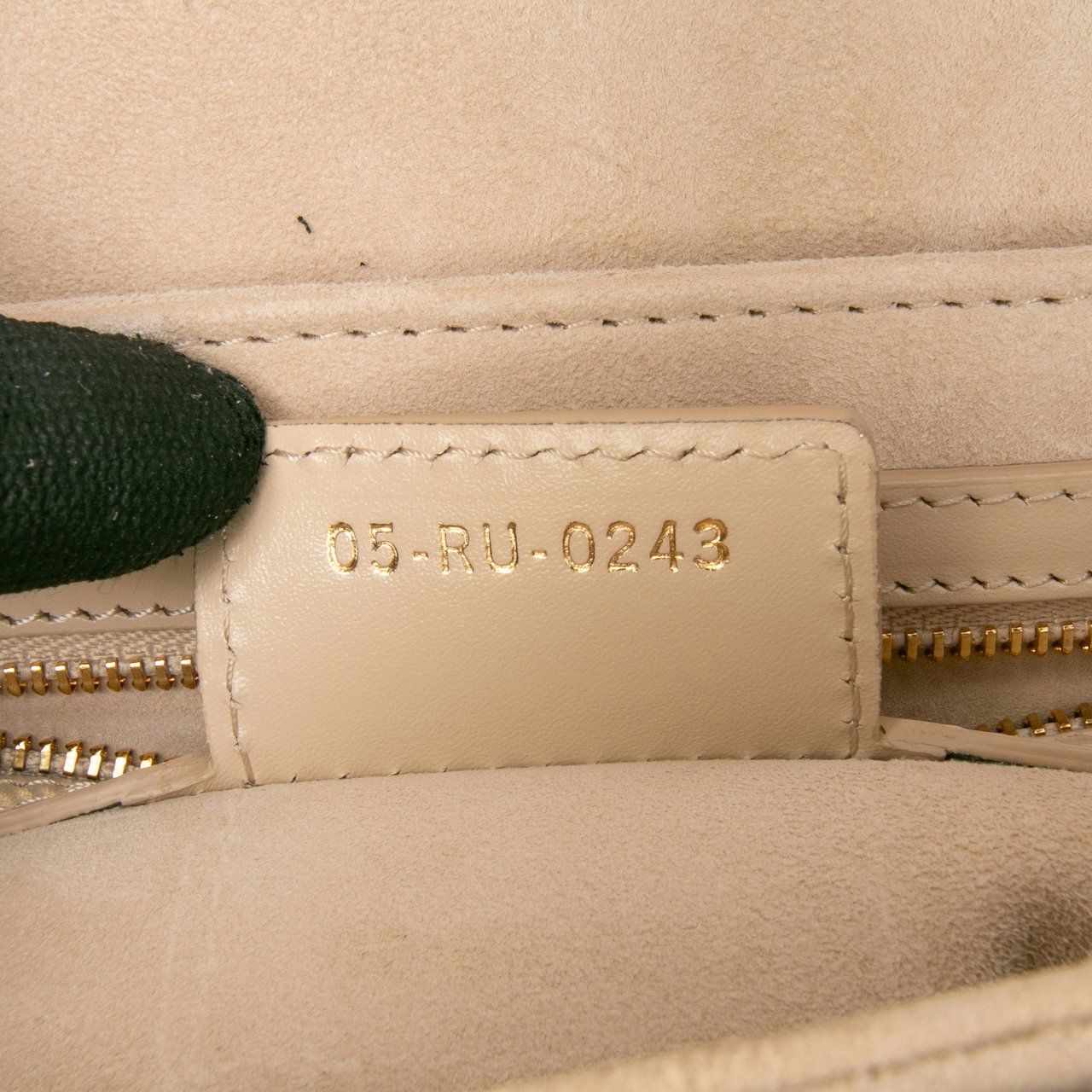 Dior Leather CD Signature Flap Bruin