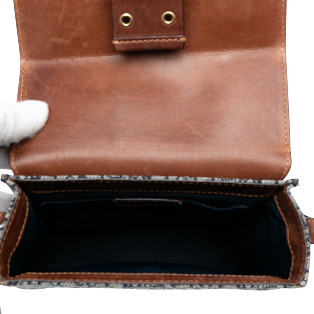 Dior Diorissimo Trotter Canvas Street Chic Crossbody Blauw