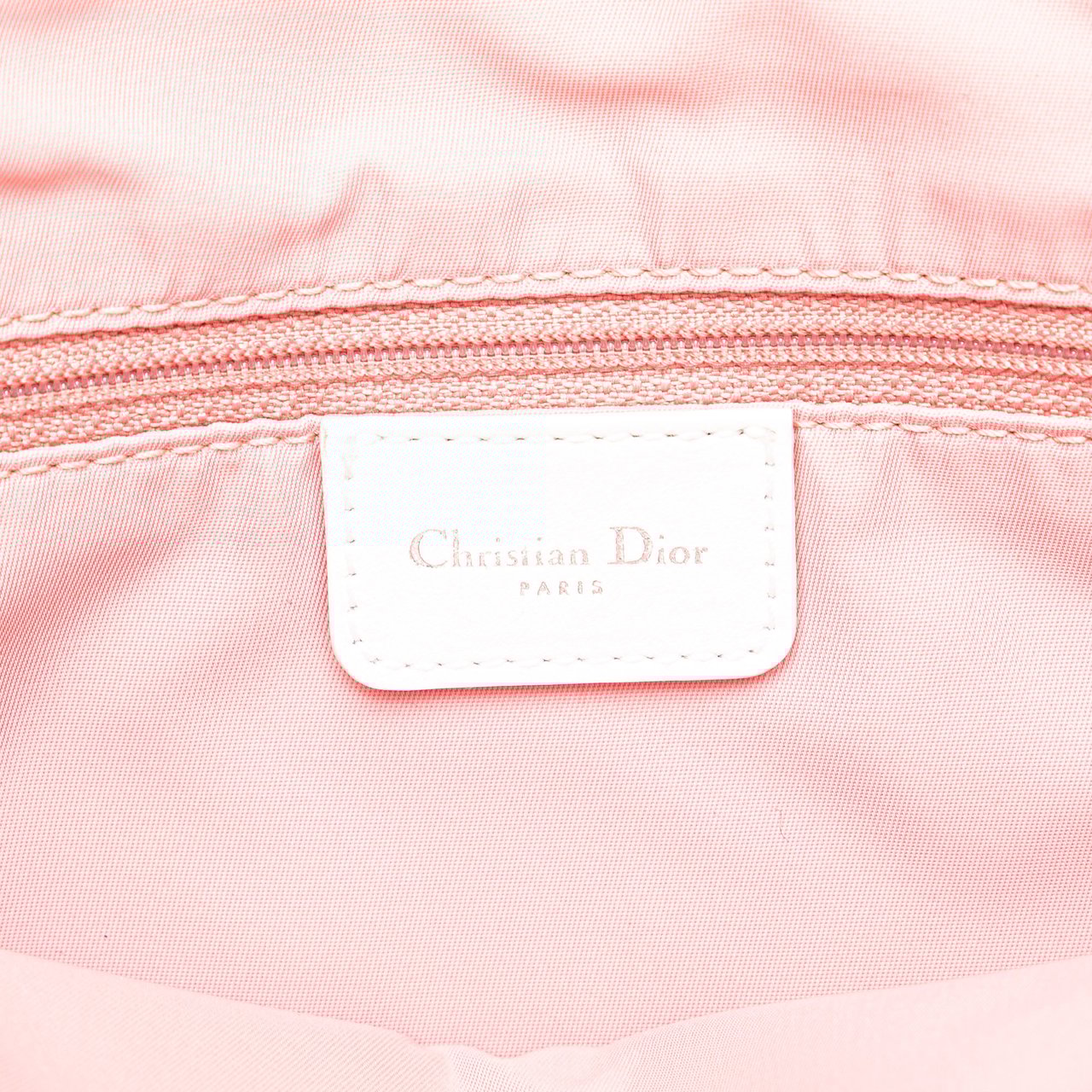 Dior Diorissimo Trotter Canvas Tote Roze