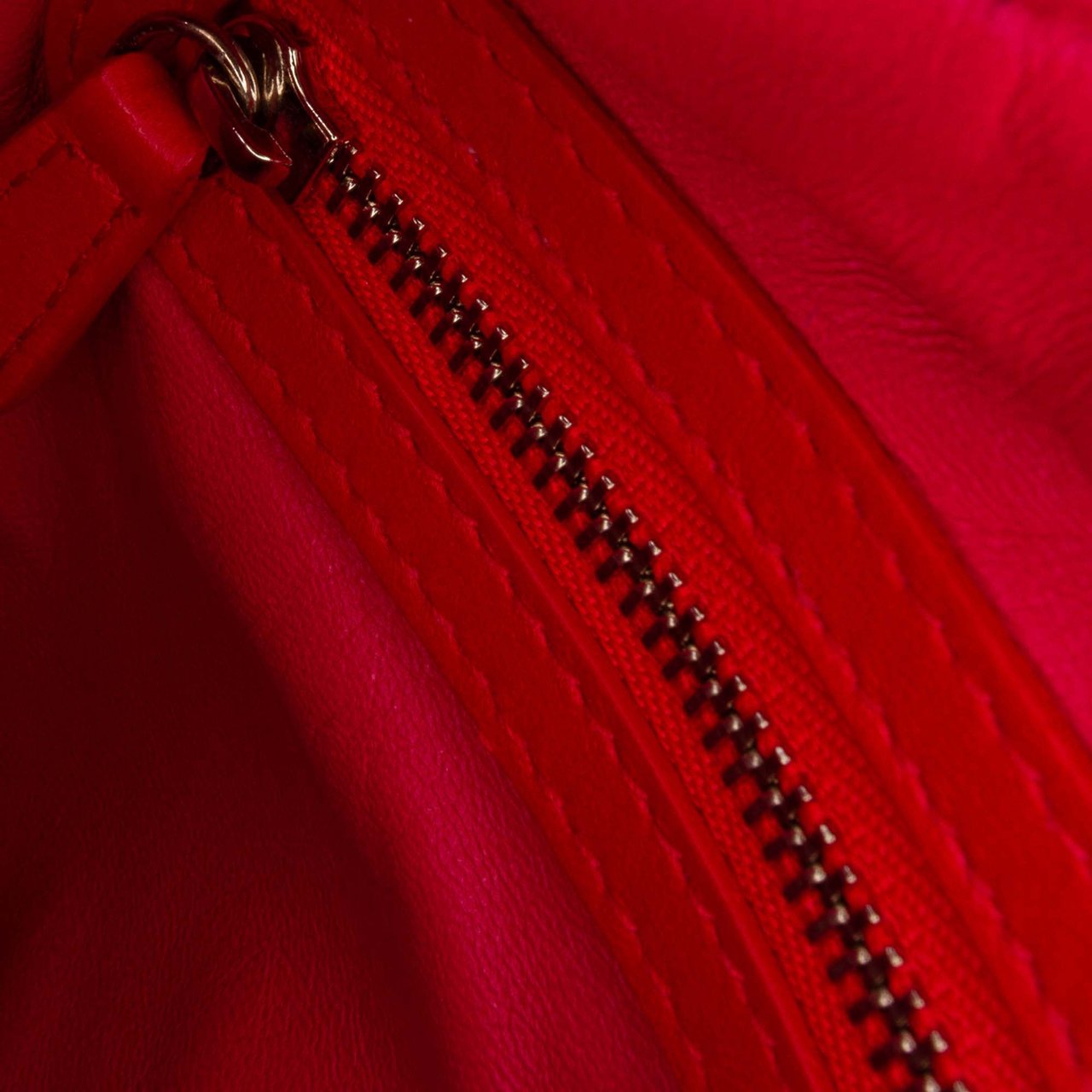 Dior Medium Bicolor Lambskin Cannage Lady Dior Oranje