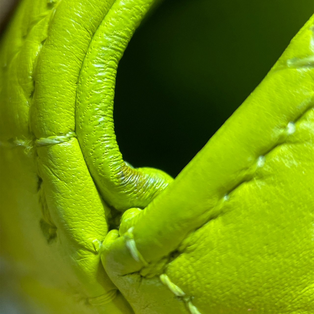 Dior Small Calfskin Cannage Caro Bag Geel