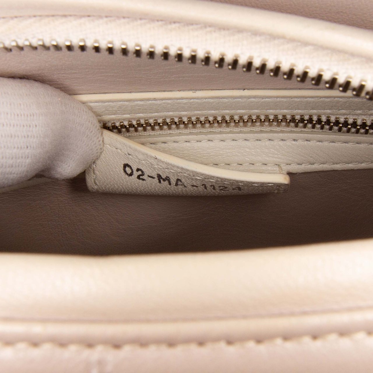Dior Medium Bicolor Lambskin Macrocannage Stitched Lady Dior Roze
