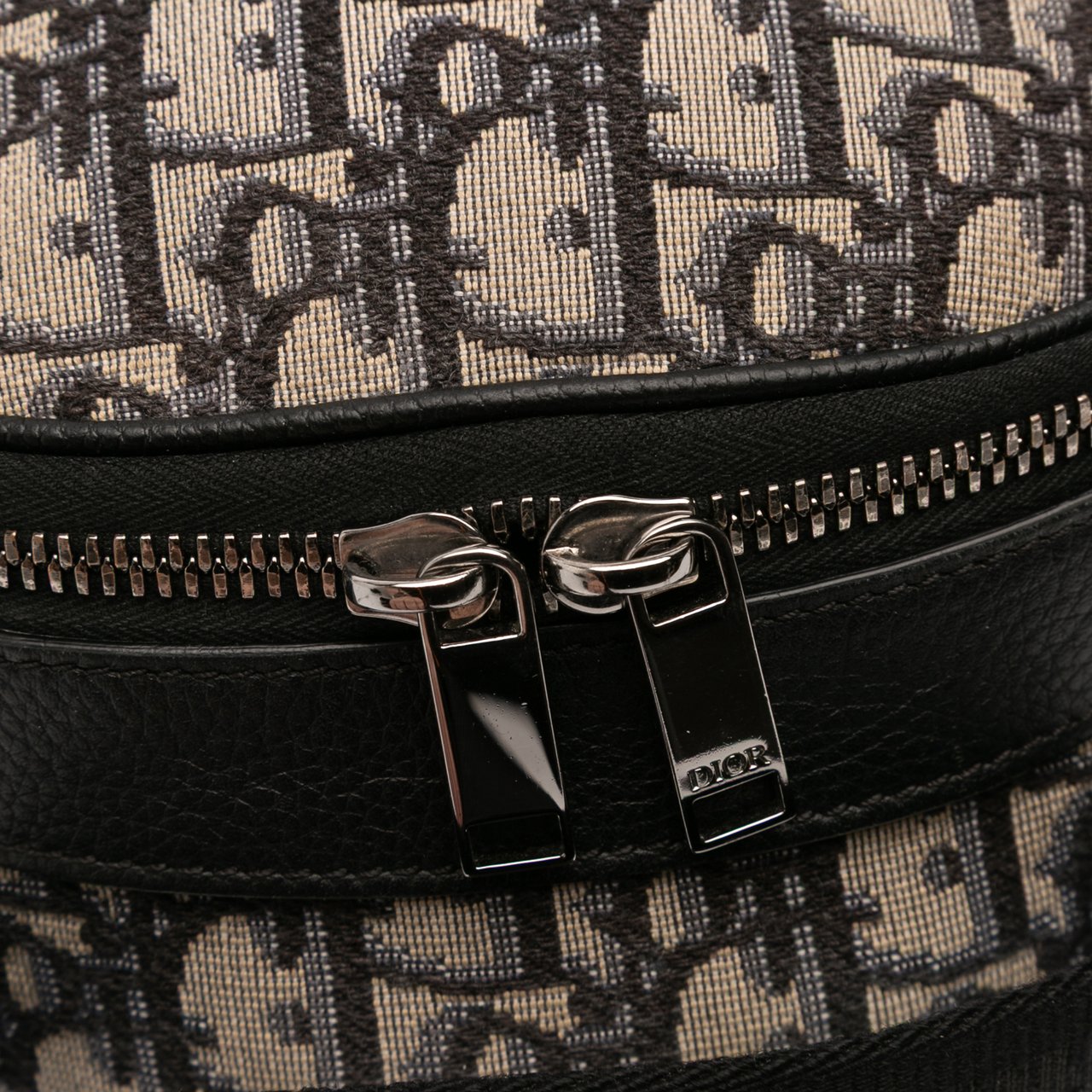 Dior Mini Oblique Canvas Rider Sling Bag Blauw