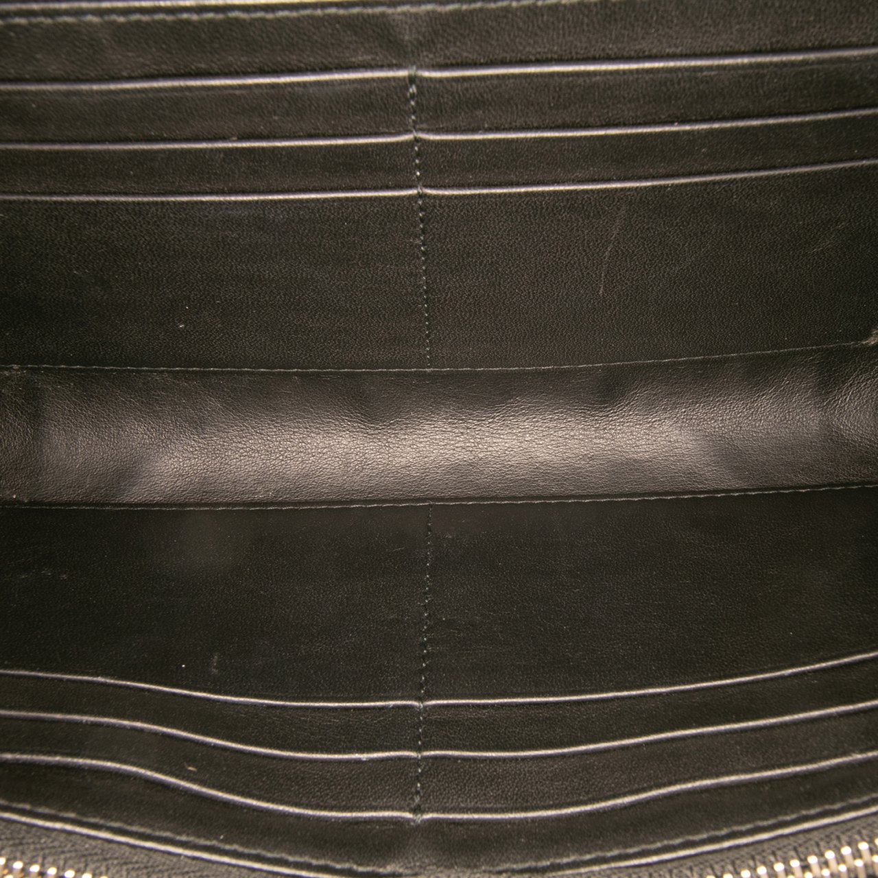 Dior Patent Diorama Croisiere Wallet On Chain Zwart