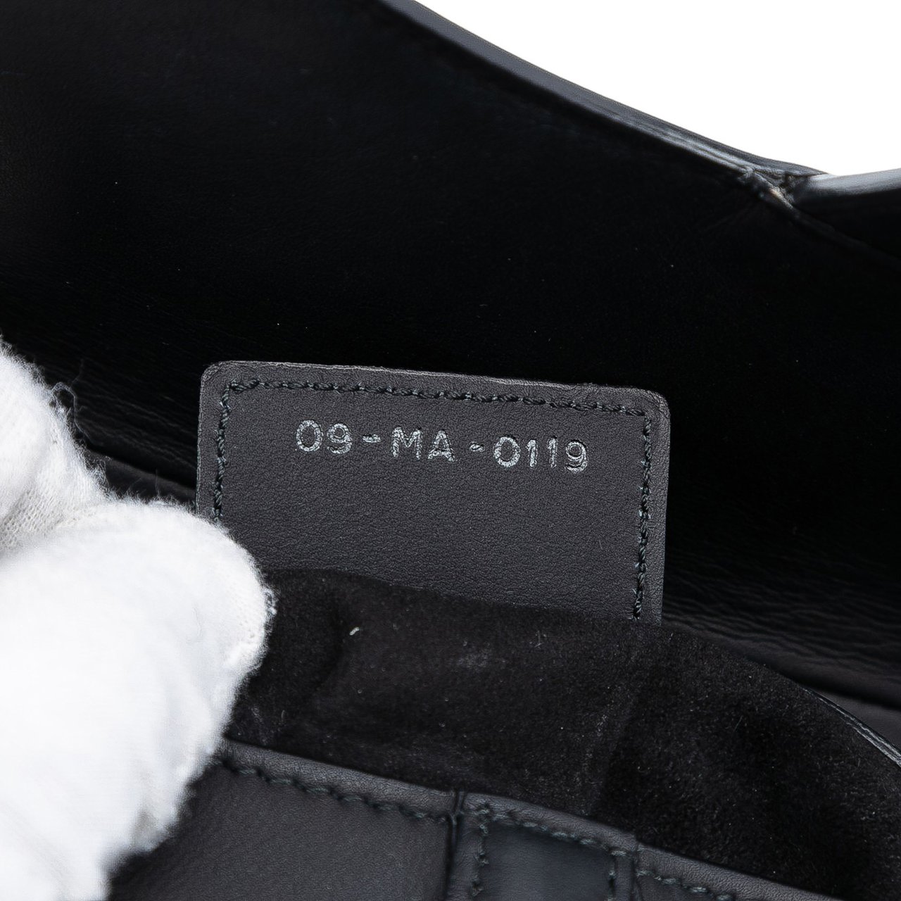 Dior Ultra Matte Calfskin Saddle Bag Zwart