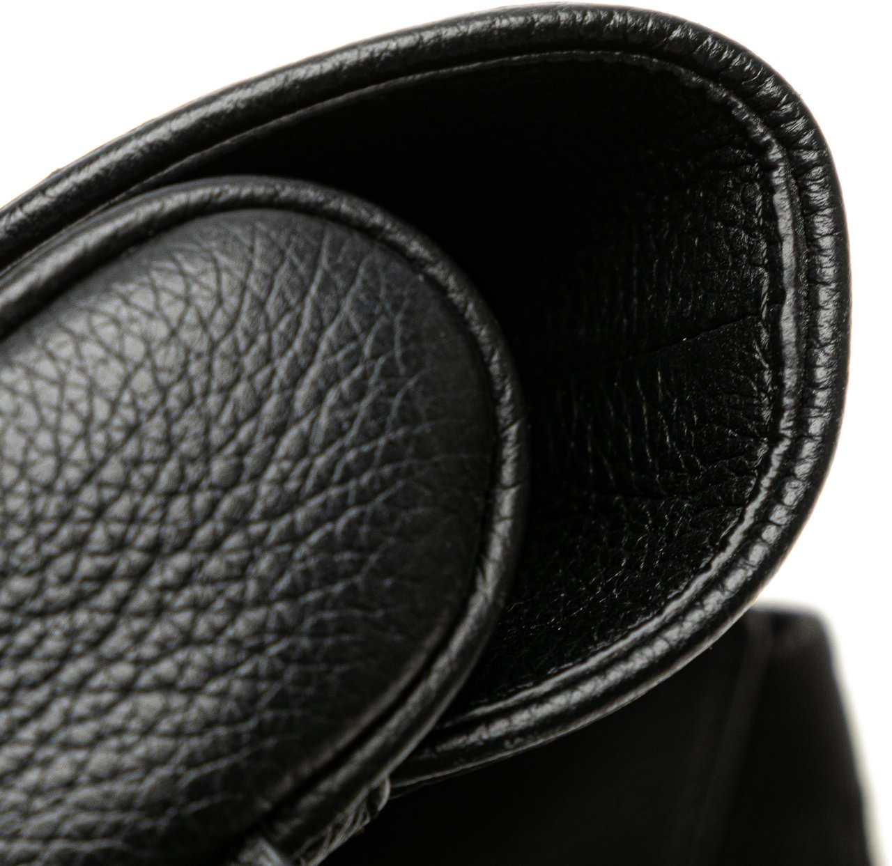 Dior Kim Jones Grained Calfskin Saddle Bag Zwart