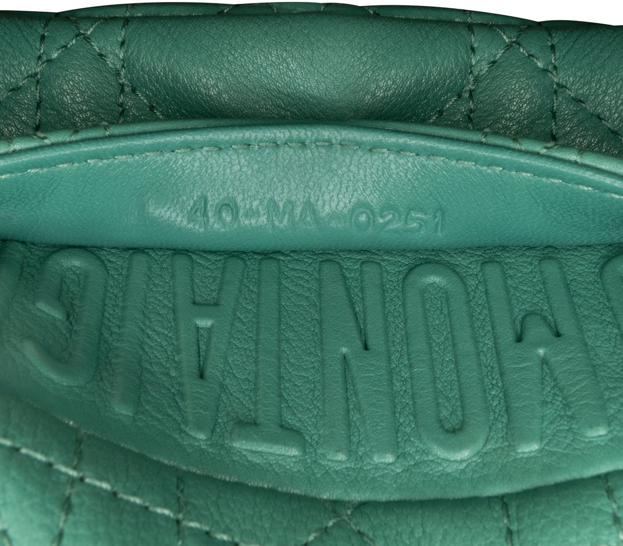 Dior Micro Calfskin Cannage Supple Caro Bag Groen