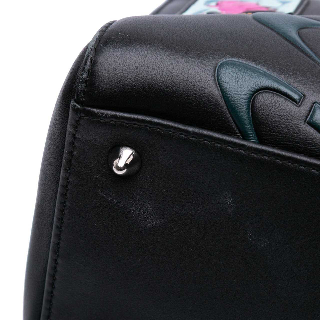 Dior Medium Calfskin Paradise Lady Dior Zwart