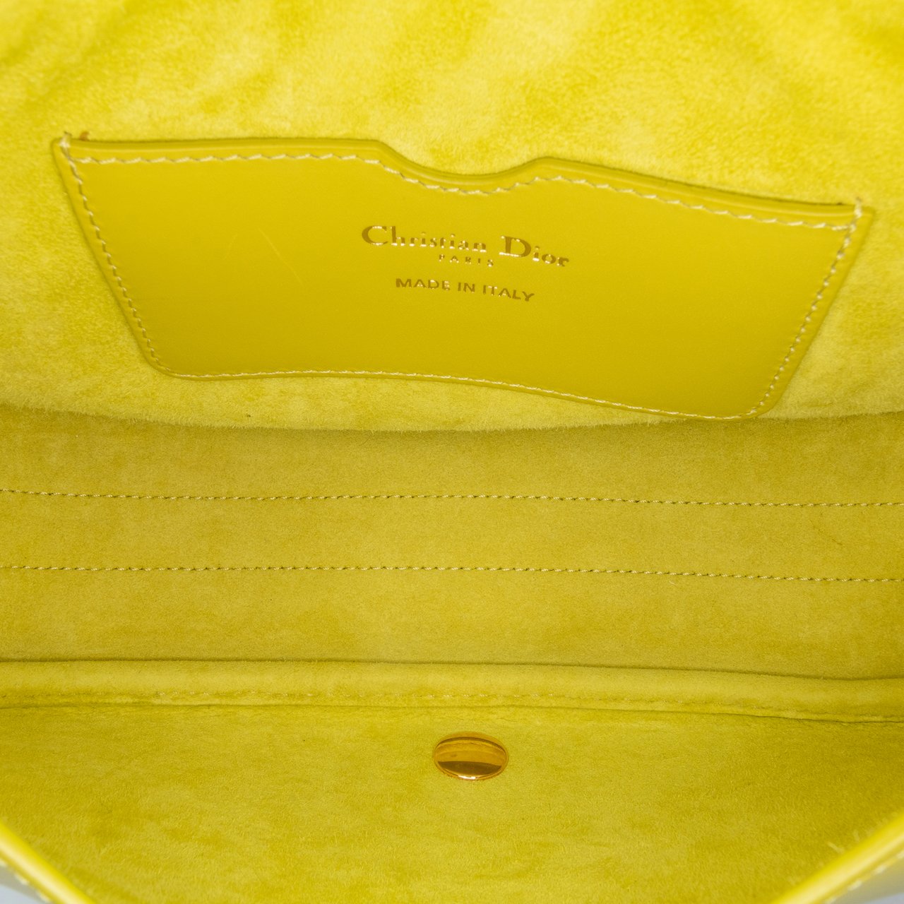 Dior Medium Leather Bobby Crossbody Groen