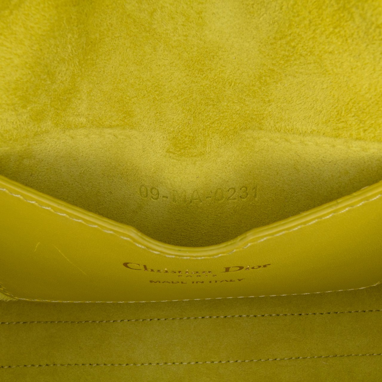 Dior Medium Leather Bobby Crossbody Groen
