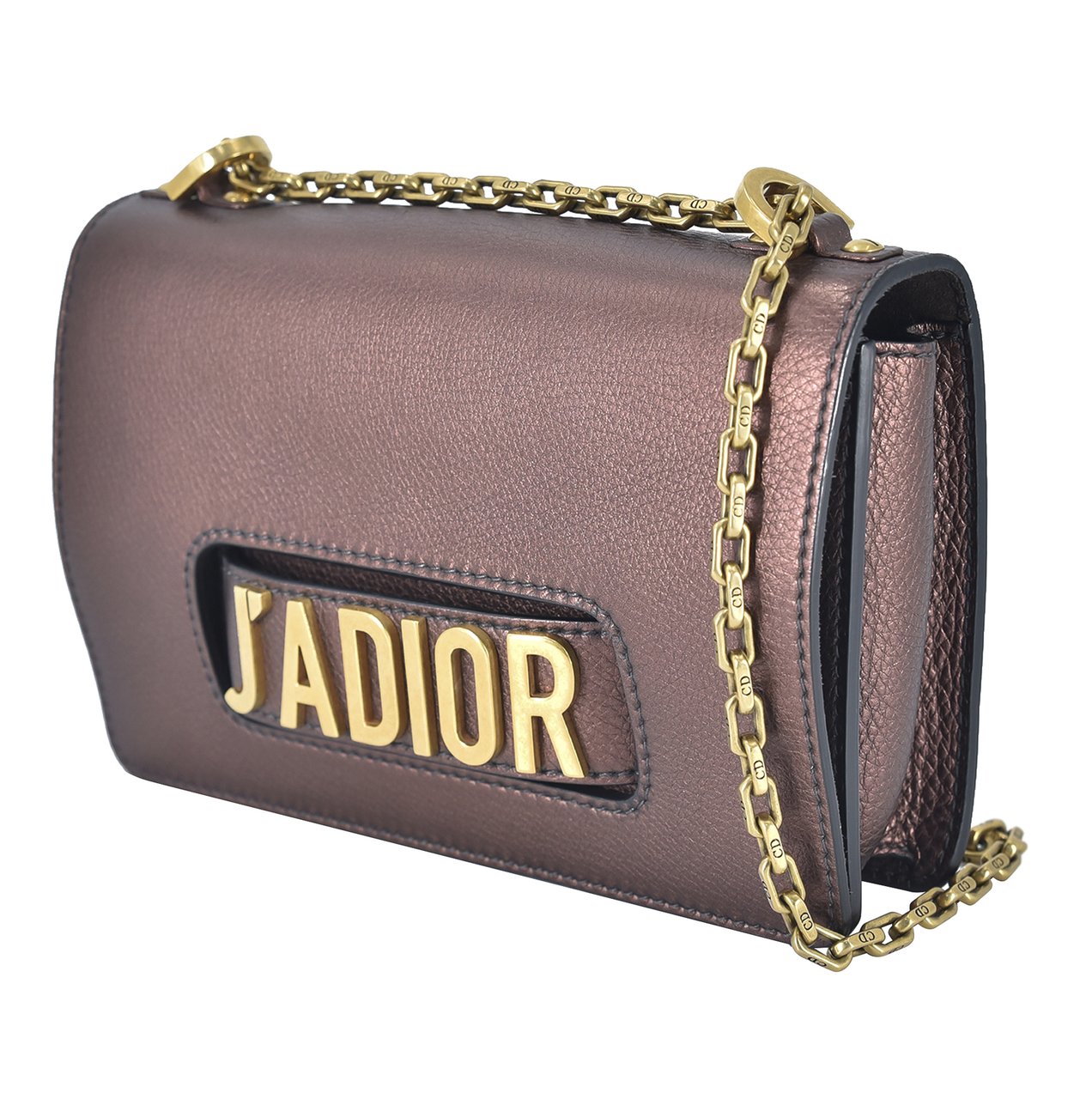Dior Medium J'Adior Chain Flap Bruin