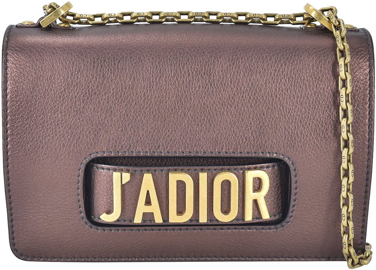 Dior Medium J'Adior Chain Flap Bruin