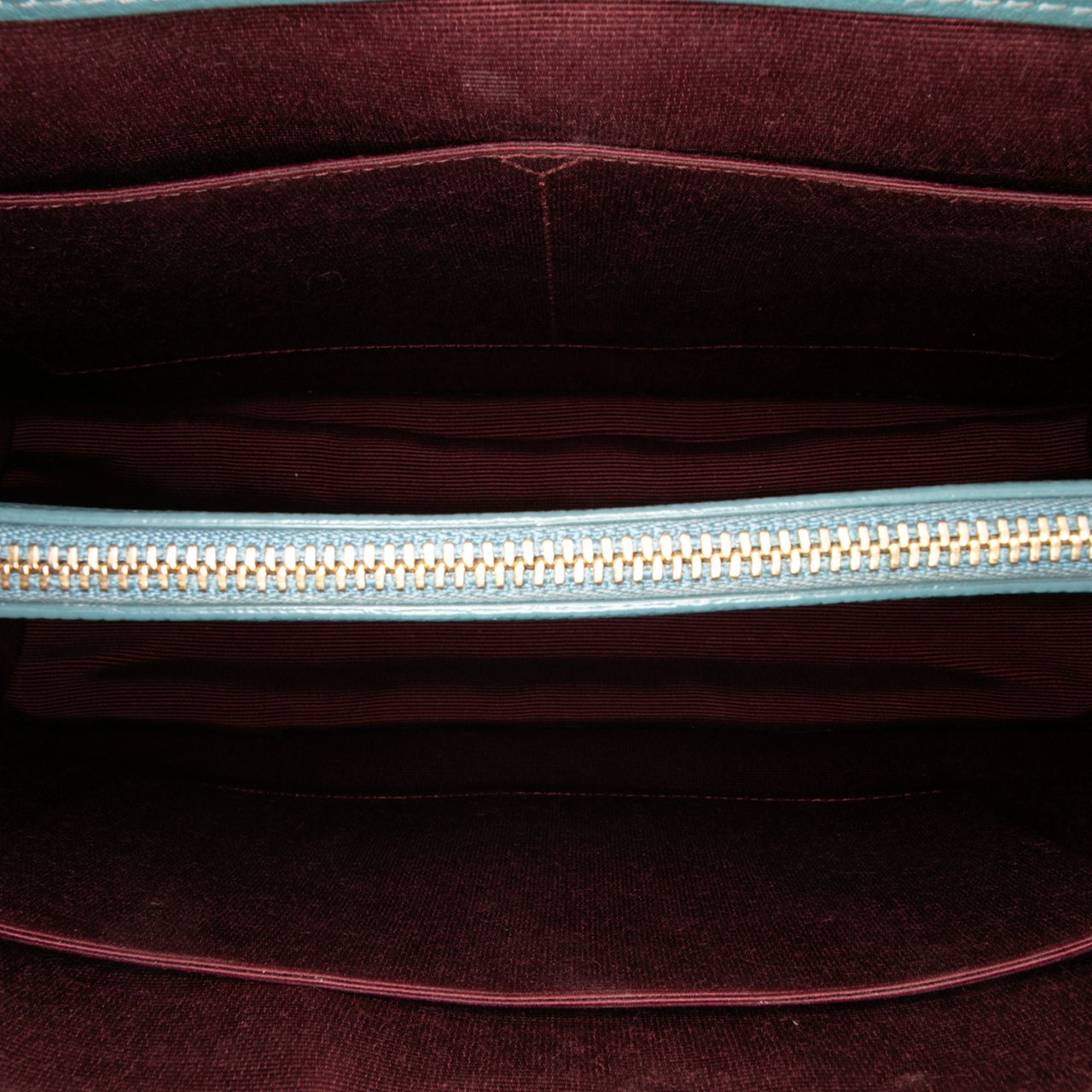 Dior Medium Grained Calfskin Diorama Satchel Blauw