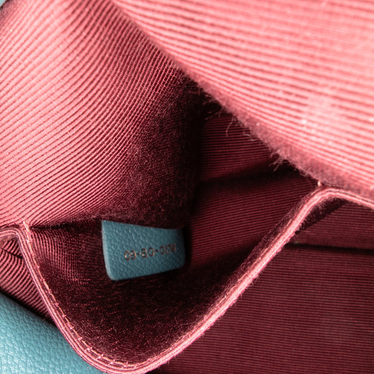 Dior Medium Grained Calfskin Diorama Satchel Blauw