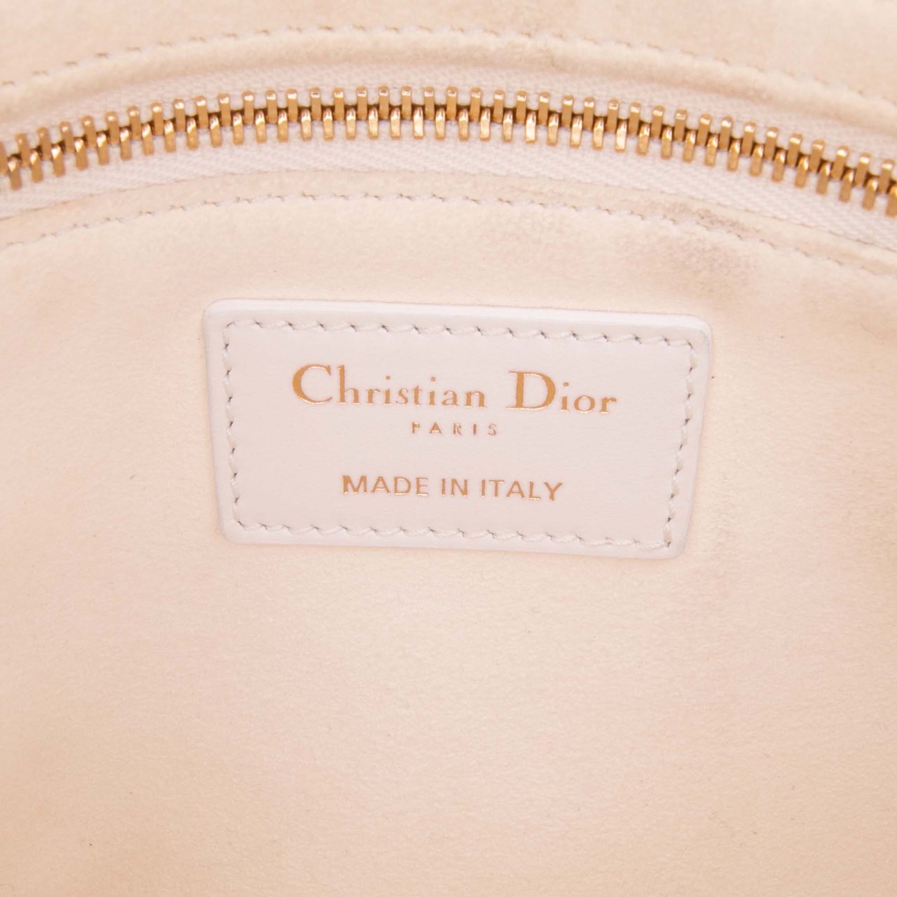 Dior Medium Mesh Cannage Lady Dior Roze