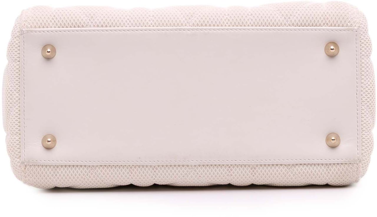 Dior Medium Mesh Cannage Lady Dior Roze
