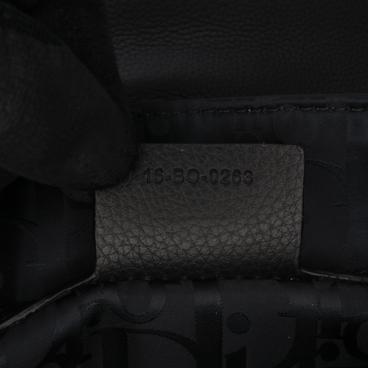Dior Grained Calfskin Hit The Road Bag Zwart