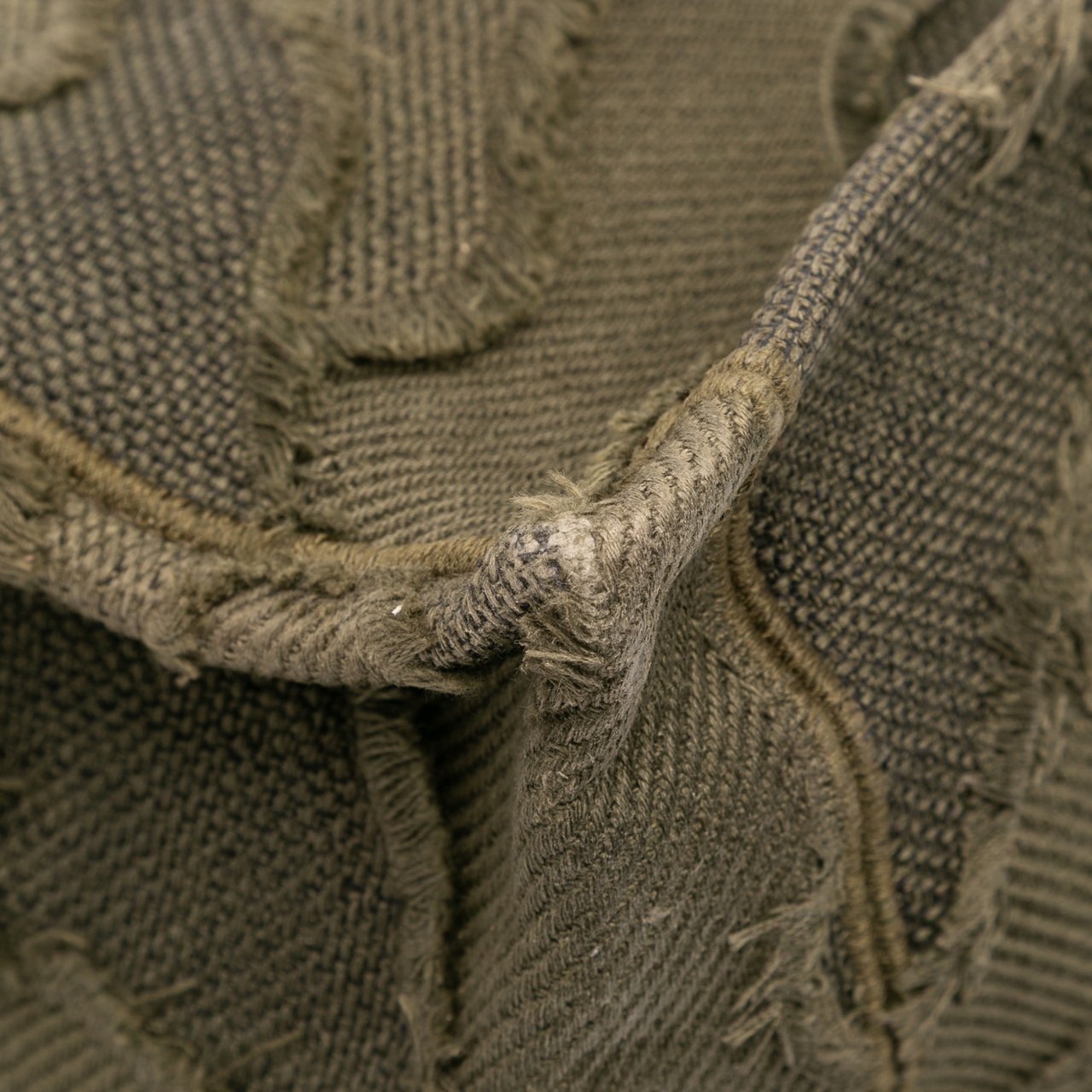 Dior Large Embroidered Canvas Camouflage Book Tote Groen