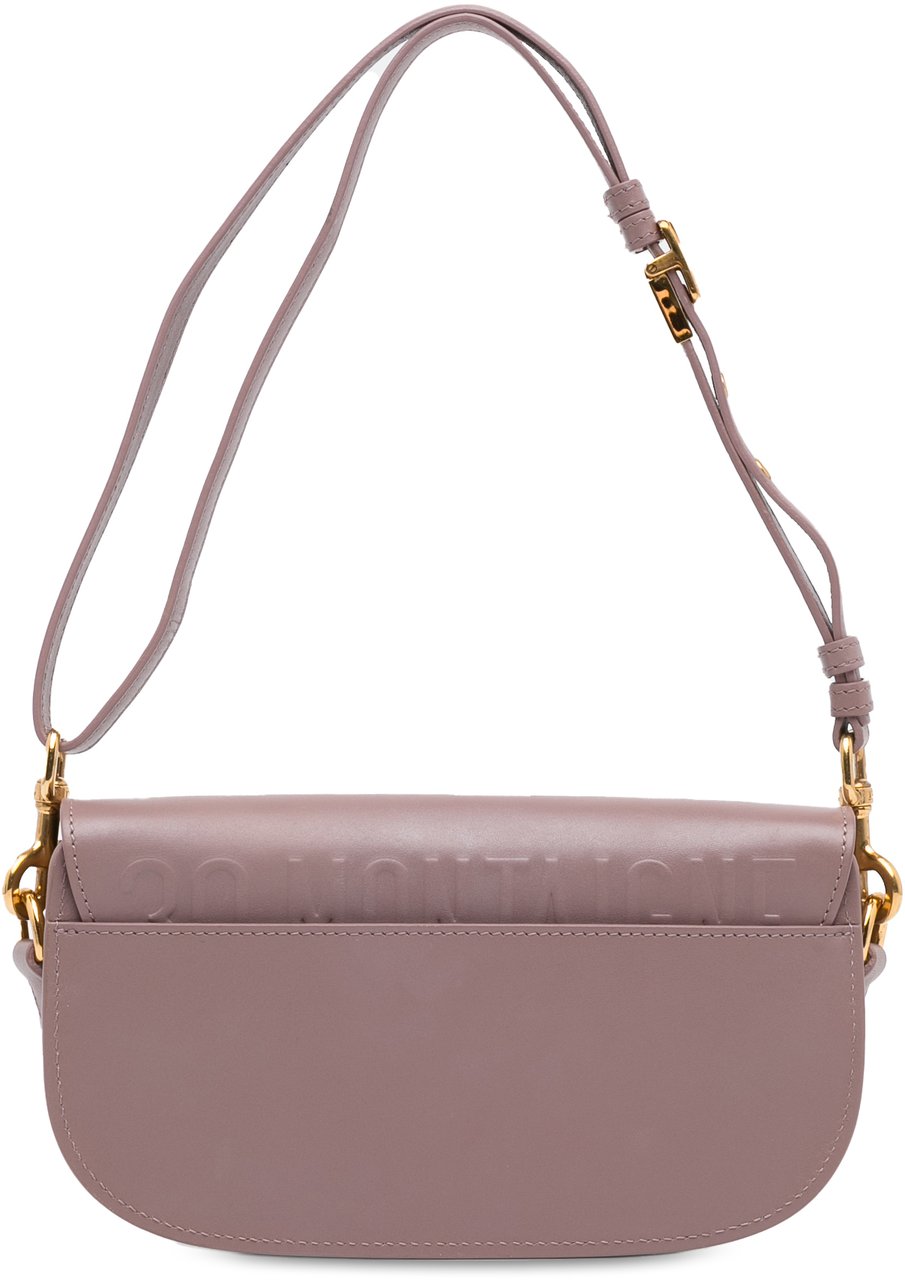 Dior Leather East West Bobby Bag Bruin
