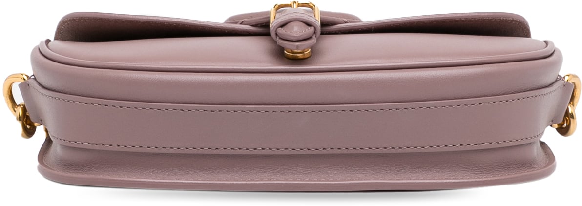 Dior Leather East West Bobby Bag Bruin