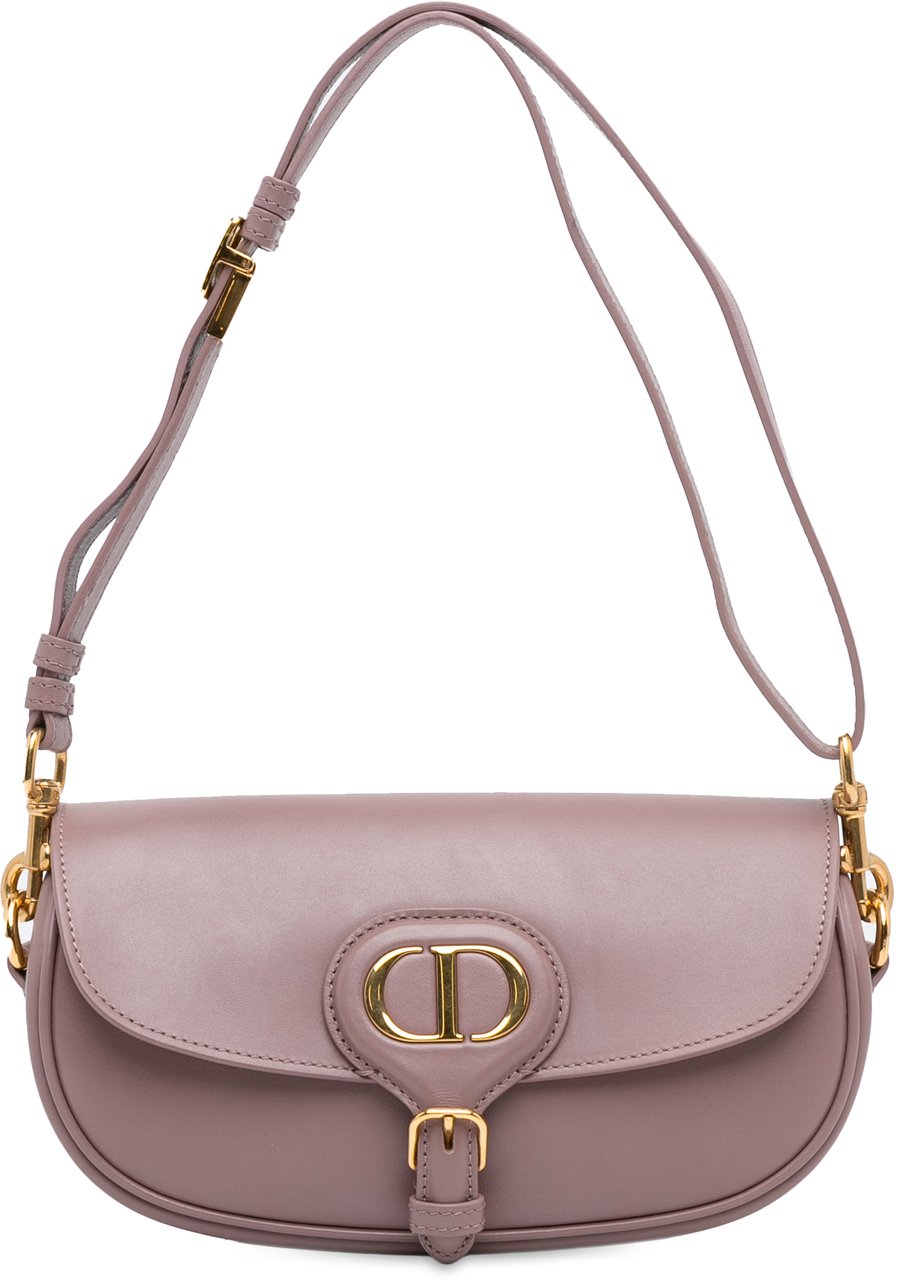 Dior Leather East West Bobby Bag Bruin